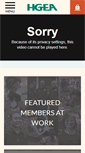 Mobile Screenshot of hgea.org